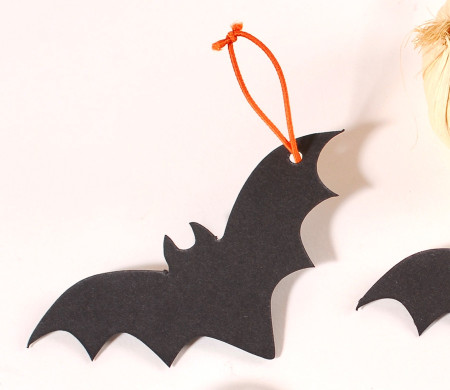 Cardboard Bats, Decorate for Halloween!
