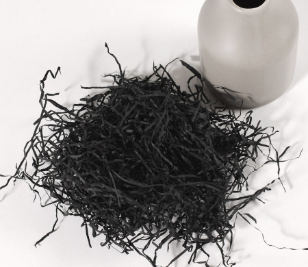 Paper shavings for cardboard boxes