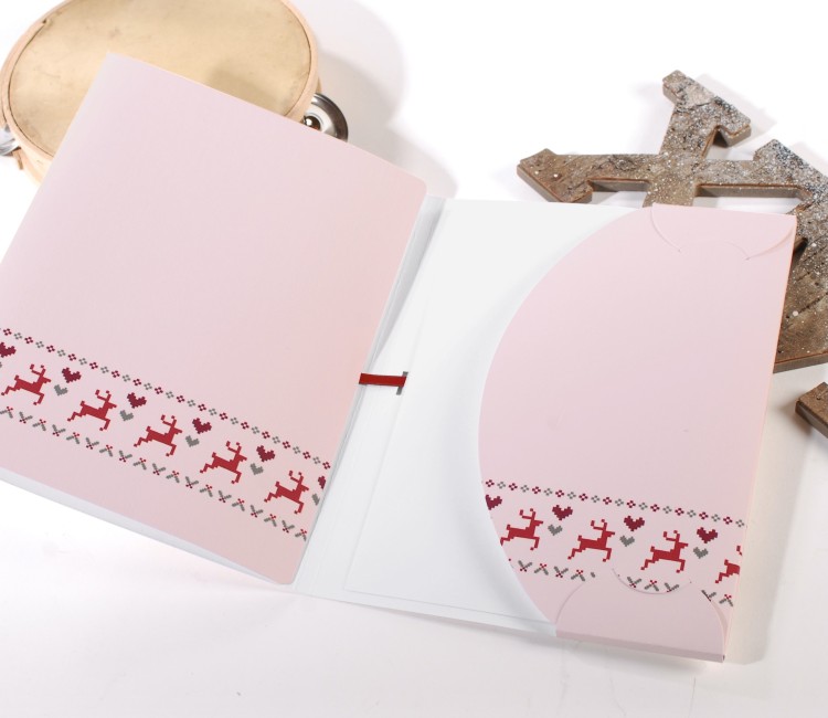 Christmas card folder Christmas card folder