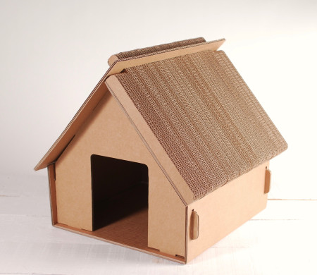 Cardboard house for Children or Cats - Cardboard Toys