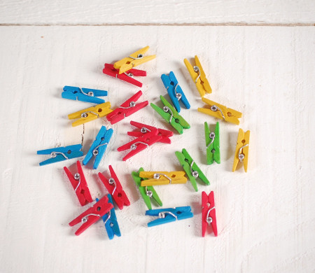 Colourful Pegs, For Your Crafts!