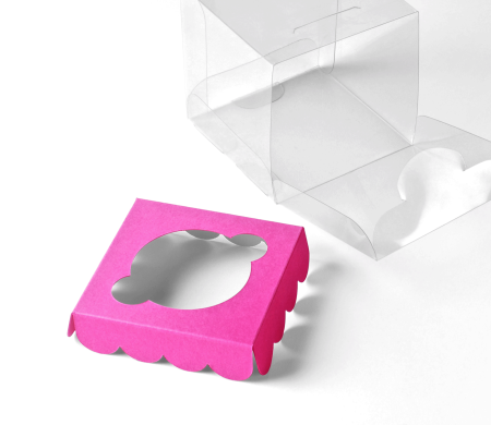 Clear Box for a Single Cupcake