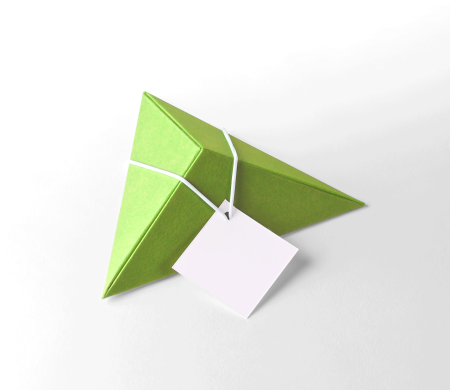 Triangular Cardboard Box
