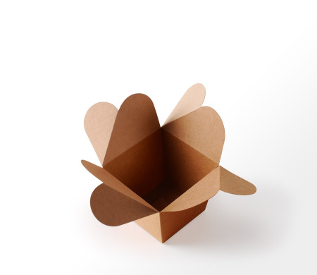 Box for Beauty Creams, Original and Shaped like a Flower