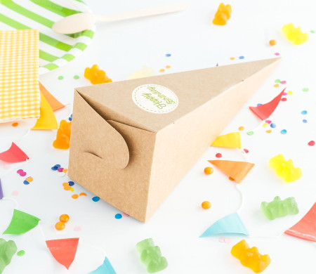Cone-shaped Party Box