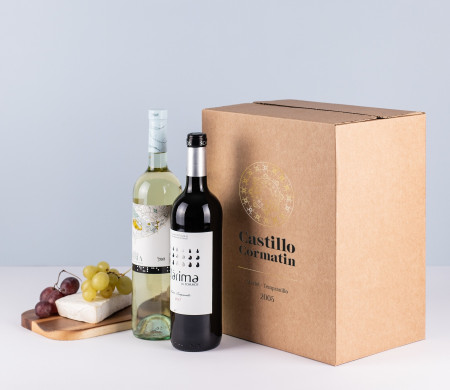 Box for bottles of Cava For 6 bottles!
