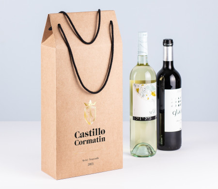 Cardboard Box for a Bottle