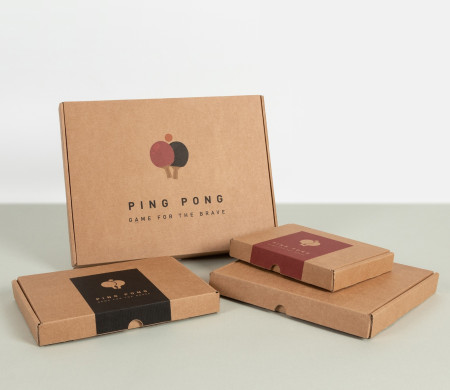 Flat delivery box for postal service deliveries.