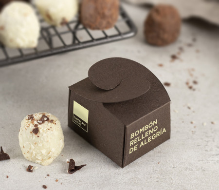 Individual chocolate box