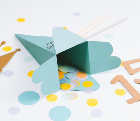 Cone-shaped Party Box