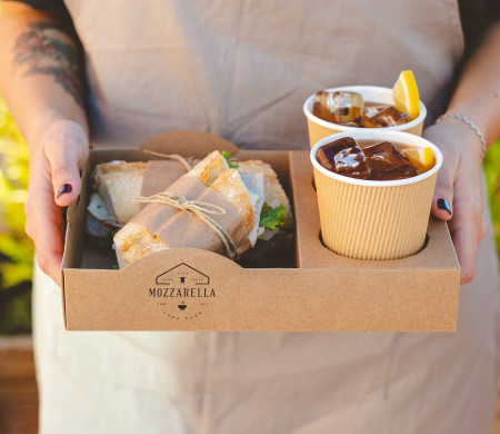Stackable street-food tray. Simply the best food container available.