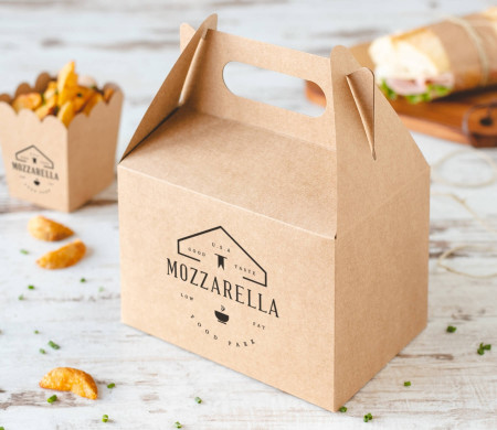 Cardboard Picnic Box for Gifts