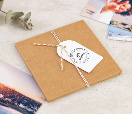 Boxes for Photographers. For the delivery of your photos!