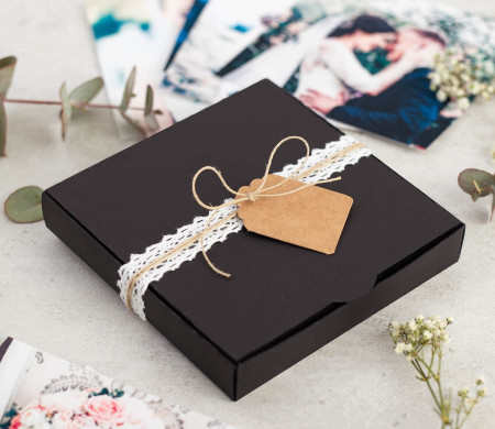 Flat Box for Events or Wedding Invitations