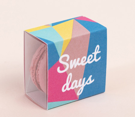 Single Macaron box