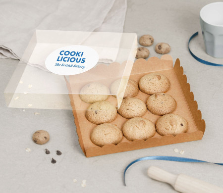 Box for Biscuits, Cookies or Macarons