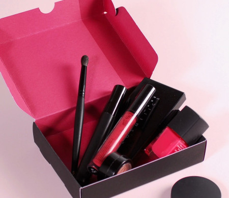 Cardboard travel kit box