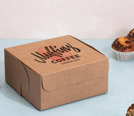 Original Cardboard Box for Cupcakes