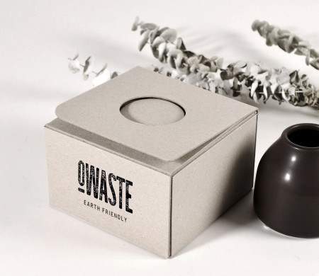 100% recycled self-assembly cardboard box