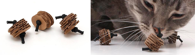 Cardboard toys for cats 10