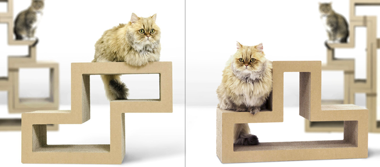 Cardboard toys for cats 8