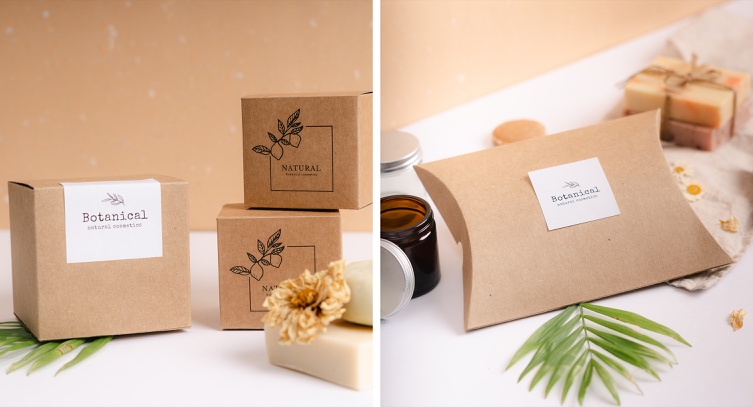 Natural packaging in kraft