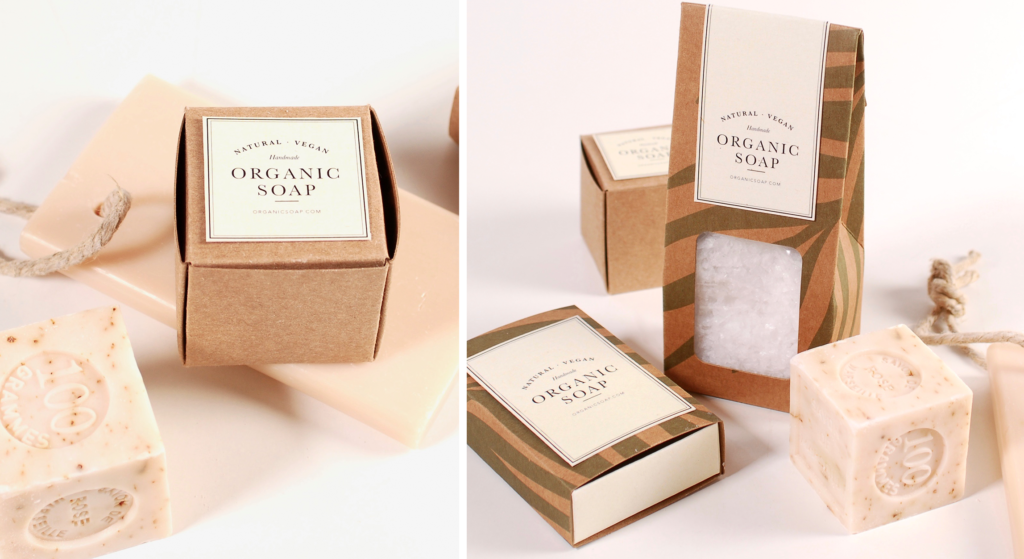 Soap Boxes - Create Custom Product boxes for Homemade Soap