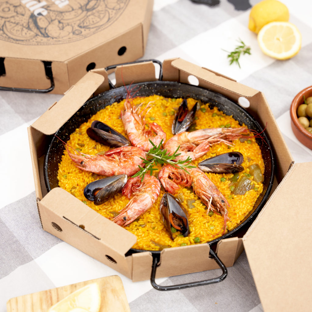 Plastic Paella from our Take Away collection