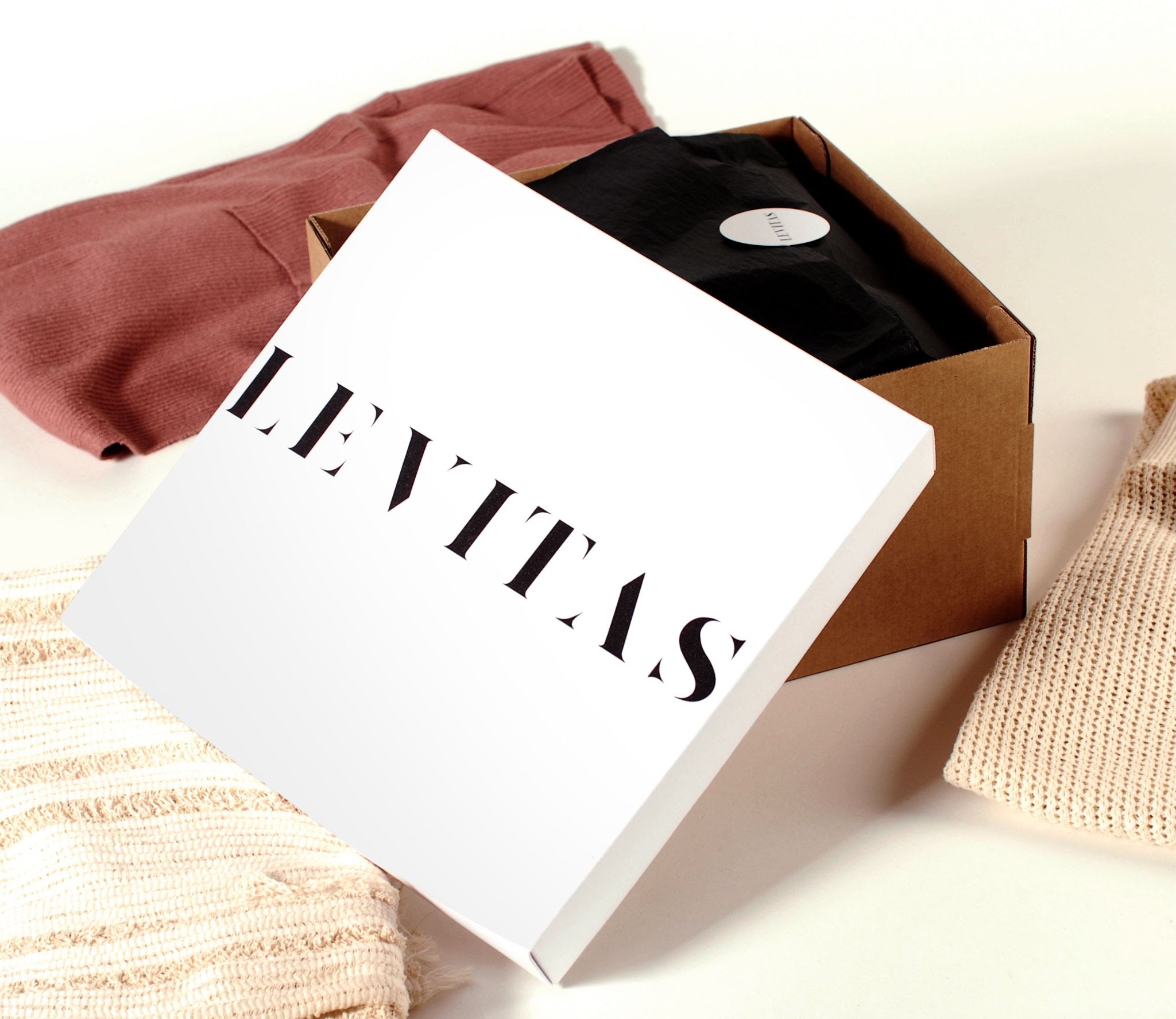 Custom packaging for a clothing brand