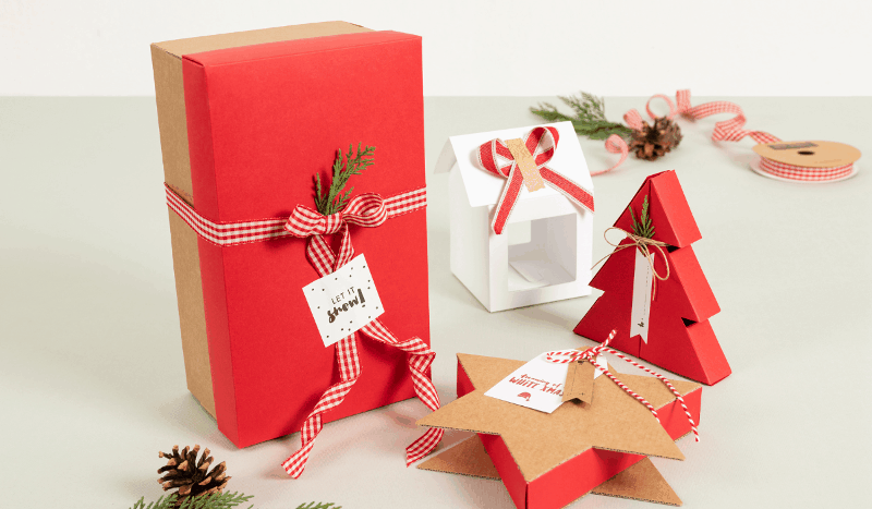 Create a Christmas box design