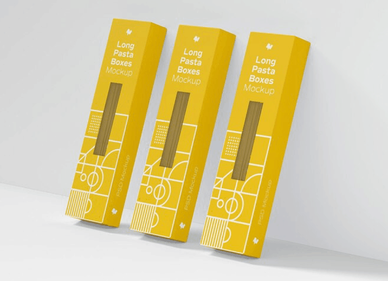 Features of elongated packaging
