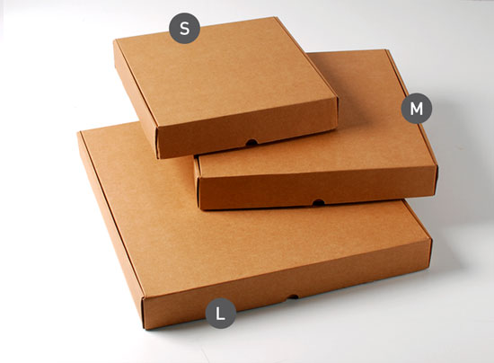 Pack of 3 BOXES FOR FOOD DELIVERIES  KEBAB PIZZA Medium:16"X14"X10" 