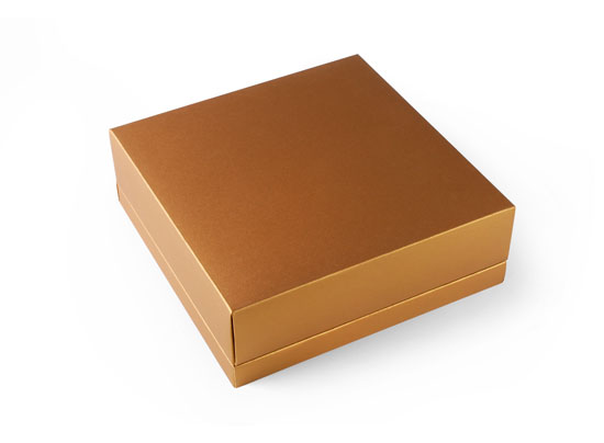 Presentation box, lifting lid