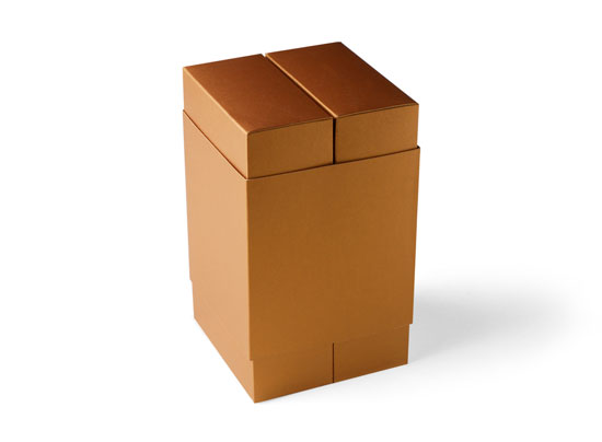 Split gift box with sleeve
