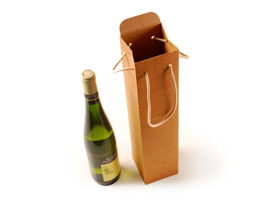 Cardboard Box for a Bottle