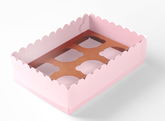 Box for 6 cupcakes