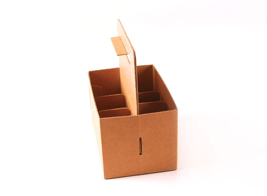 Beer box with a handle
