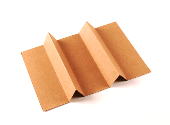 Flat box with beer holder