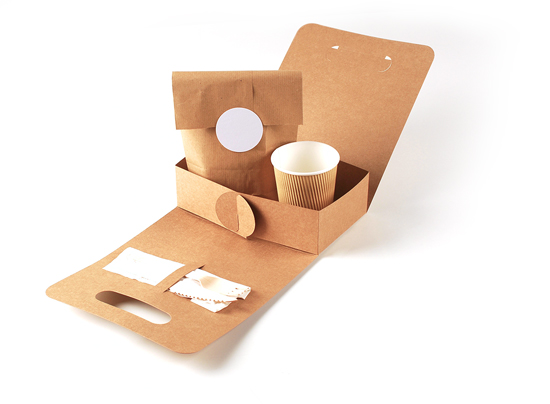 Take-away food container