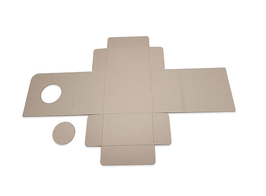 100% recycled self-assembly cardboard box