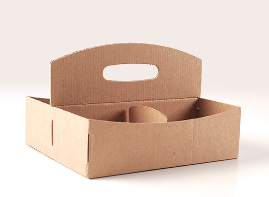 Cardboard box for berries.