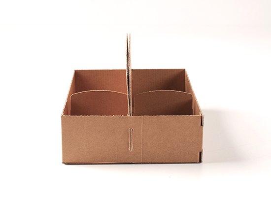 Cardboard box for berries.