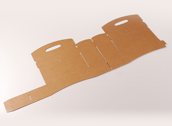 Cardboard box for berries.