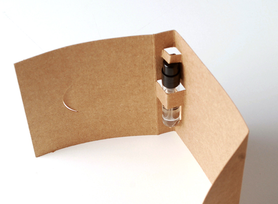 Perfume sample box