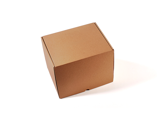 Tall self-assembly shipping box